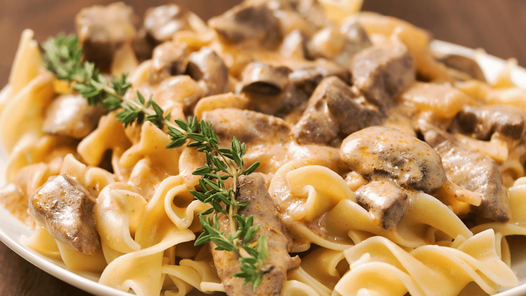 Jamie Oliver Beef Stroganoff Recipe